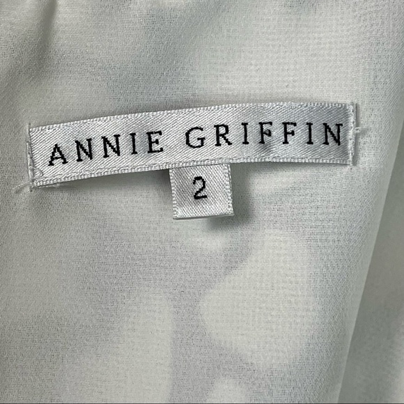 ANNIE GRIFFIN MAMIE GIRAFFE PRINT SILK SLEEVELESS FIT AND FLARE DRESS - Picture 10 of 12